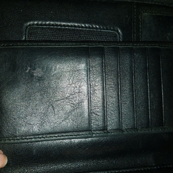 COACH Leather Mini Portfolio - Picture 10 of 15